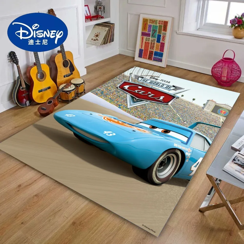 Disney Lightning McQueen Car Baby Play Mat Kids Room Carpet Rugs Floor Carpet Gift for Baby Room Decoration Baby Activity Center