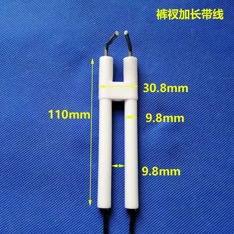 Commercial Stove Ignition Needle Trousers Split Siamese Double Row With Line Ceramic Ignition Needle Boiler Gas Stove Gas Stove