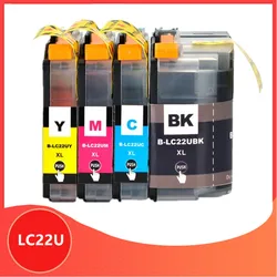 Compatible LC22UXL 22UXL LC22U Full Ink Cartridge For Brother DCP-J785DW MFC-J985DW Printer