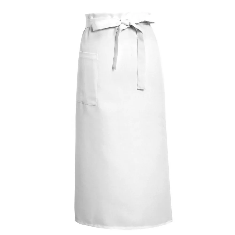 Kitchen Aprons Half-length Long Waist Apron Catering Chefs Waiters Uniform New