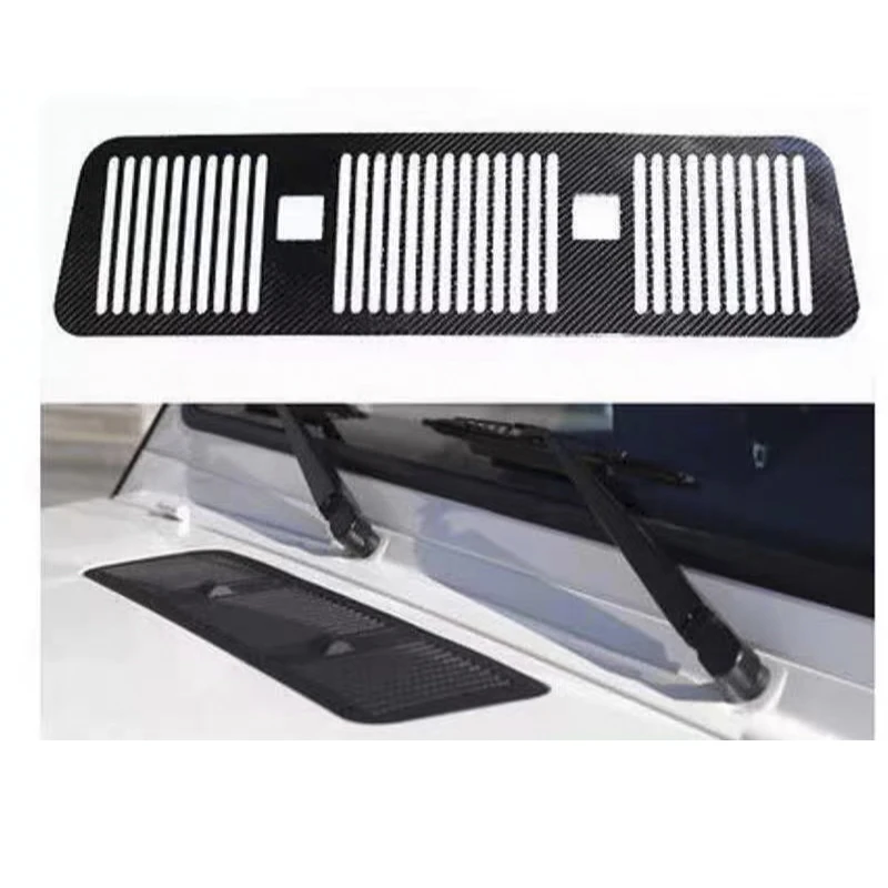 Serat Karbon Kering untuk Mercedes Benz G Class W463 Ventilasi Udara Fender dan Ventilasi Udara Hood