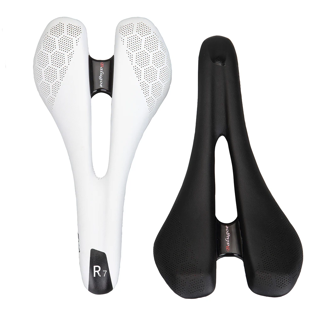 BALUGOE MTB Rennrad-Hohl-Sattel, Carbonfaser-Führungsschiene, Neues Design, Hohe Qualität, R7, 168g – Detail 8