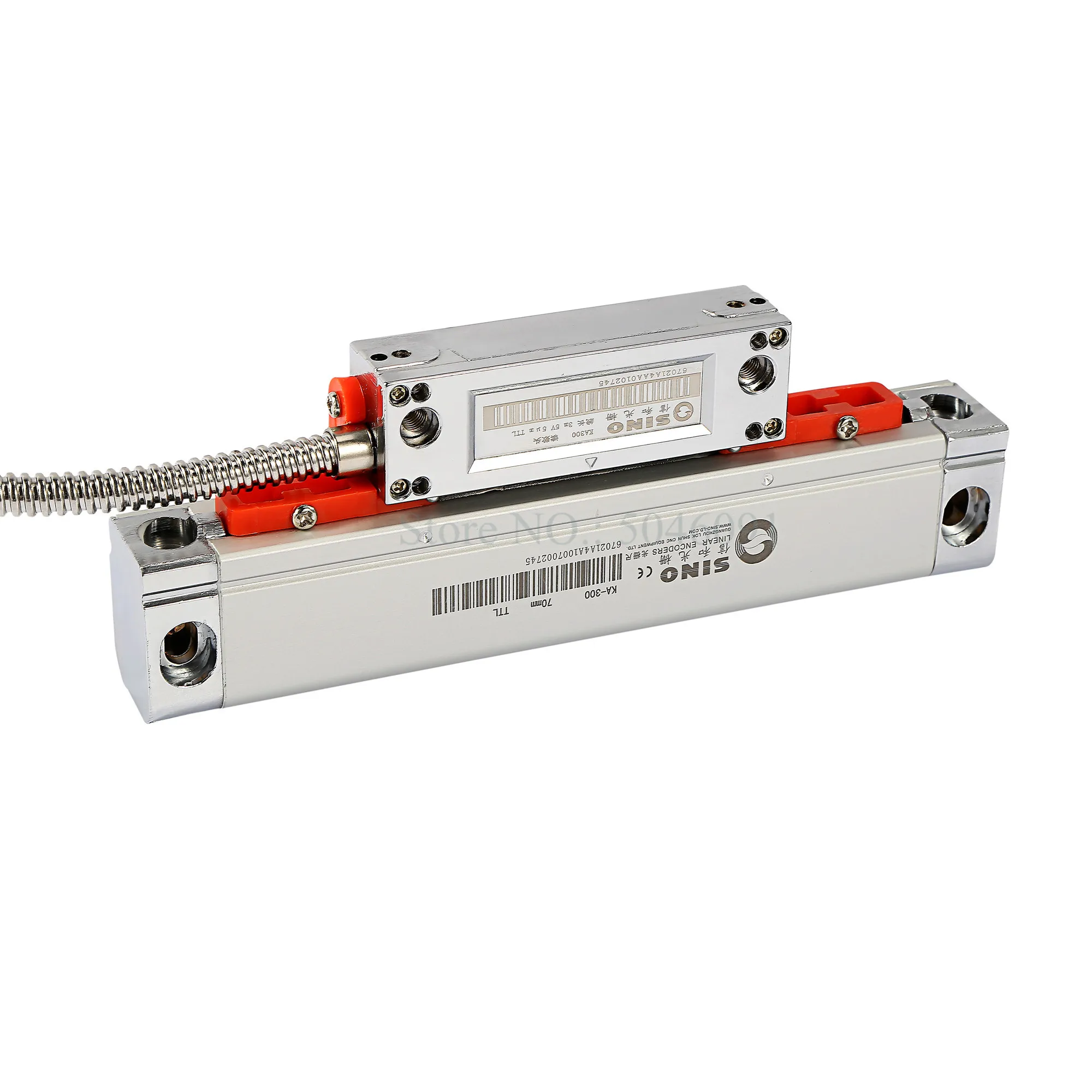 Imagem -04 - Máquina de Fresagem de Torno de Alta Precisão Dro Kit Sino Eixos Leitura Digital Sds2ms e Peças Escala Linear Óptica Ka300