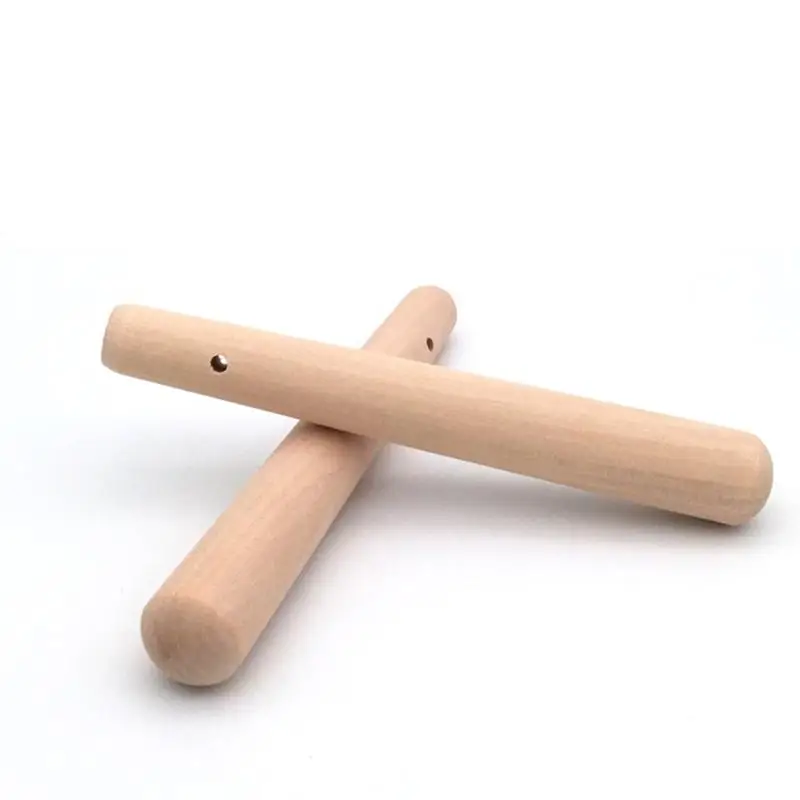 1PC 150 x 21mm Children Kids Wooden Food Muddler Grinding Rod Wood Pestle Professional Muddler for Toddlers Eating -