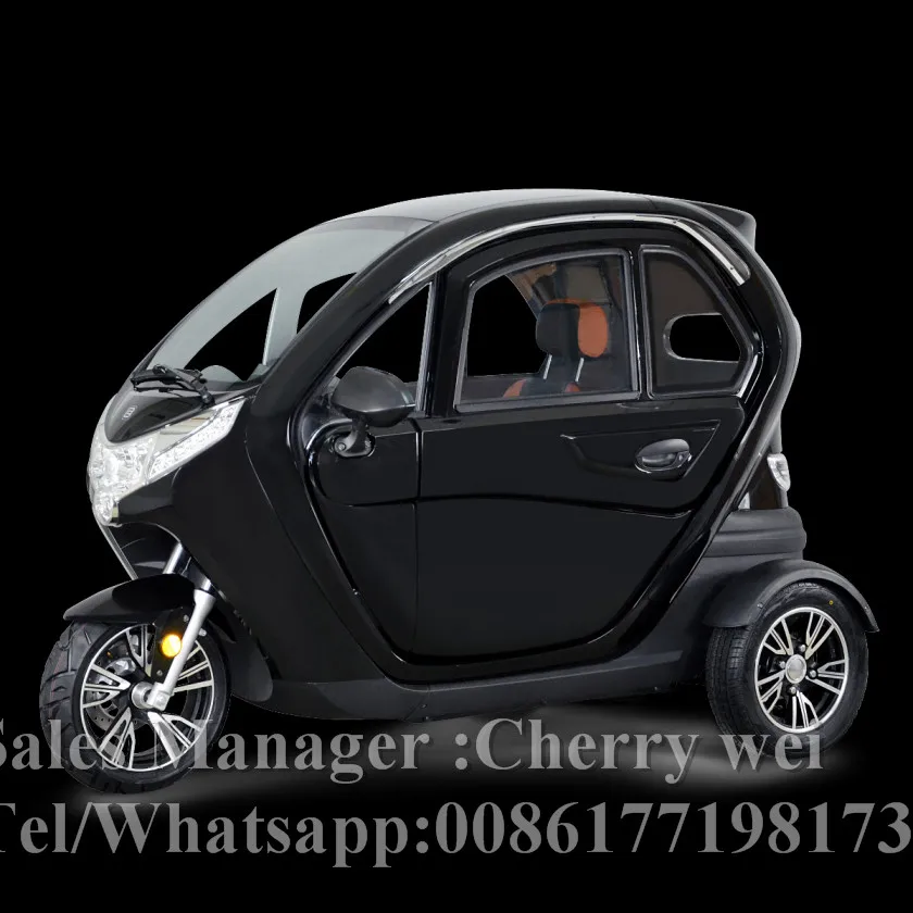 EEC COC دراجة ثلاثية للتنقل الدراجة/ثلاثة مقاعد عربة الركاب/3 عجلات E-دراجة ثلاثية العجلات مع المقصورة تاكسي للبالغين