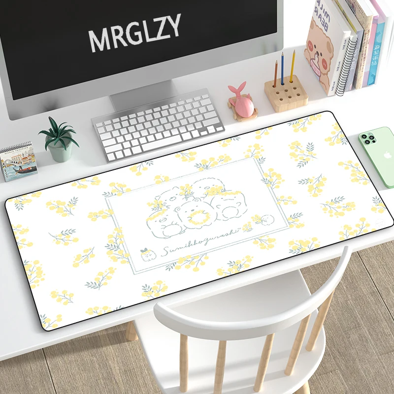 

MRGLZY 40X90/30X80CM Multi-size Large Mouse Pad Cute Cartoon Gaming Peripheral Computer Accessories MousePad Keyboard Desk Mat