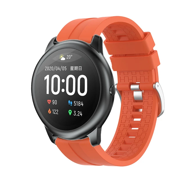 Wrist Strap Band For Xiaomi haylou solar ls05 sports smart watch Straps soft Silicone for Haylou Solar LS05 Accessories belt AliExpress