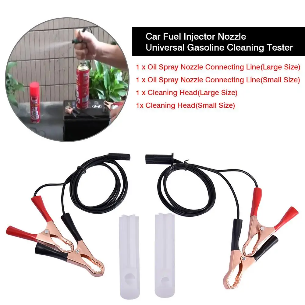 2020 New Manual Fuel Spray Nozzle Cleaning Tool Engine Care Fuel Injector Washing Device Fuel System Cleaning Car Accessories