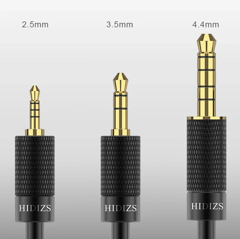 HIDIZS BL2.5-RC/BL4.4-RC Balanced Cable SE3.5-RC Single-ended Audio Cable with 2Pin 0.78mm made for MS1 MS4 MS2