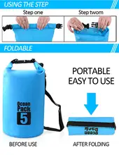 PVC Waterproof Dry Bag 5L 10L 20L #4