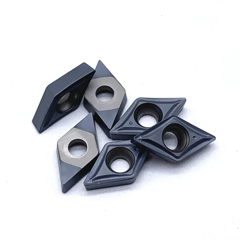 DCMT070204 DCMT070208 SM IC907 IC908 Carbide Inserts External Metal Turning Tools DCMT 070204/070208 IC 907 CNC Cutting Tools