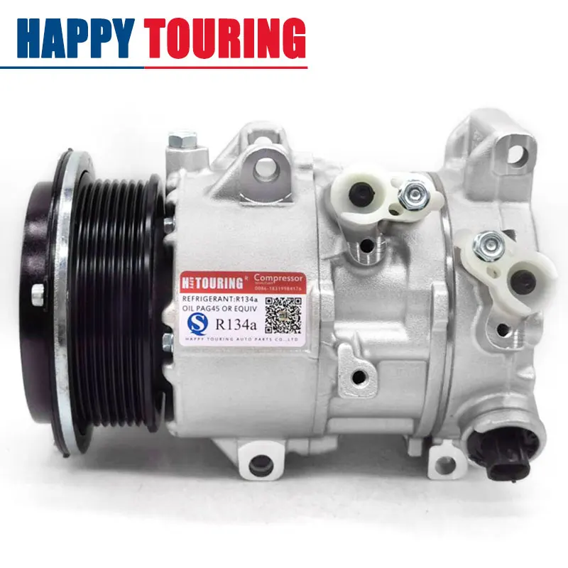 Auto A/C Compressor 8831006240 8831033250 8831042270 4472601208 4710613 4710617 6PK For Toyota Camry 2007-2009 / RAV4 2006-2008