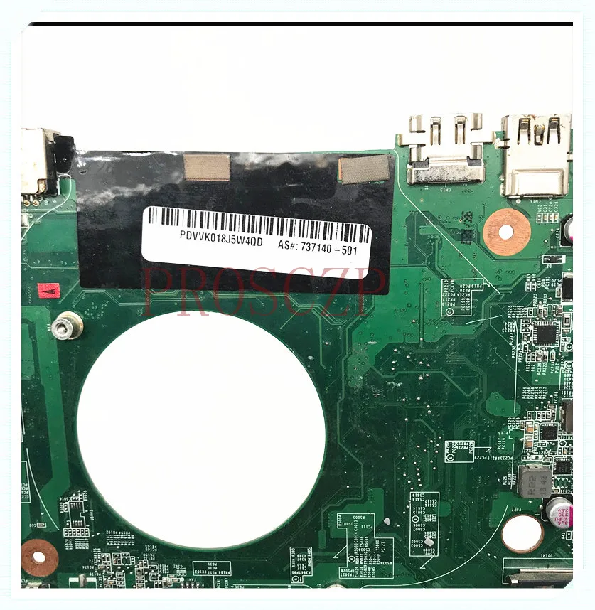 Voor Hp 15-N DA0U92MB6D0 Laptop Moederbord 737140-501 737140-001 Met A8-4555M Cpu DDR3 100% Volledige Getest