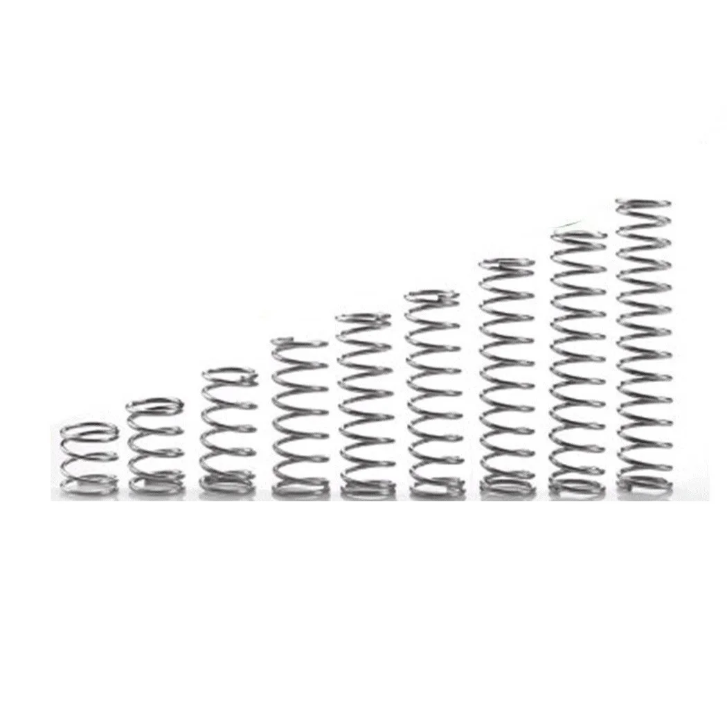 

20pcs 0.3*4*5/10/15/20/25/30/35/40/45/50mm,0.3m Micro Small Compression Spring ,OD 4mm