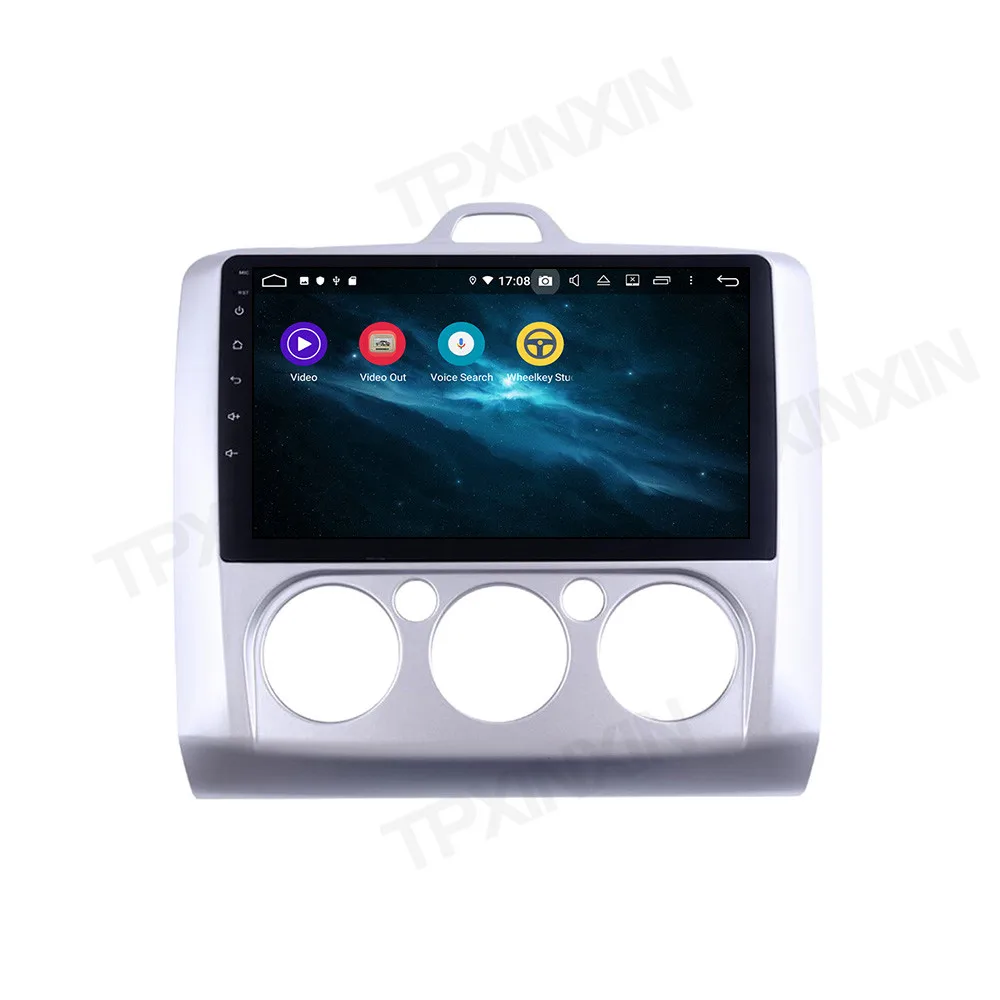 Android 10.0 For Ford Focus MT 2004-2011 Car Multimedia Player GPS Navigation Head Unit Auto radio Stereo  Tape Recorder Carplay