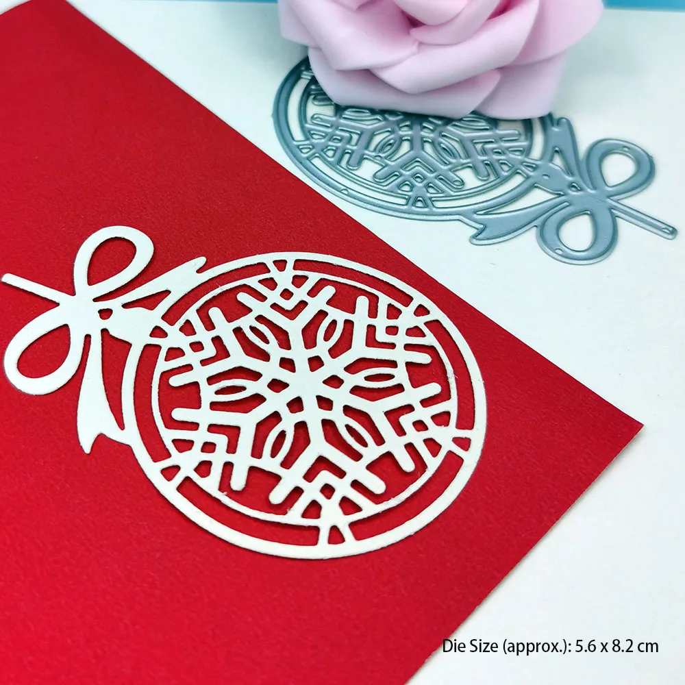 Snowflake Metal Die Cuts Templates Stencil Crafts Metal Hollow Cutters Card Making Family Photo Album Cutting Dies