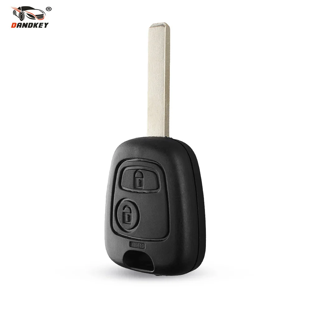 Dandkey Replcament 2 Button Remote Control Key Shell For Toyota AYGO Accessories Key Fob Car Key Case Cover no Logo