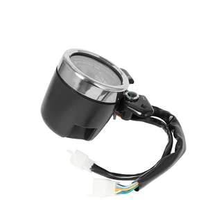 Motorrad -Kilometerzähler mit digitaler Grenzfläche für LCD, Kraftstoffmesser, Lichtmesser mit Licht, USB -Ladegerät, Honda CG125, Suzuki GN125, Kaffeefahrer 10 Hauptverkaufsgremium GN 125 Suzuki - №4