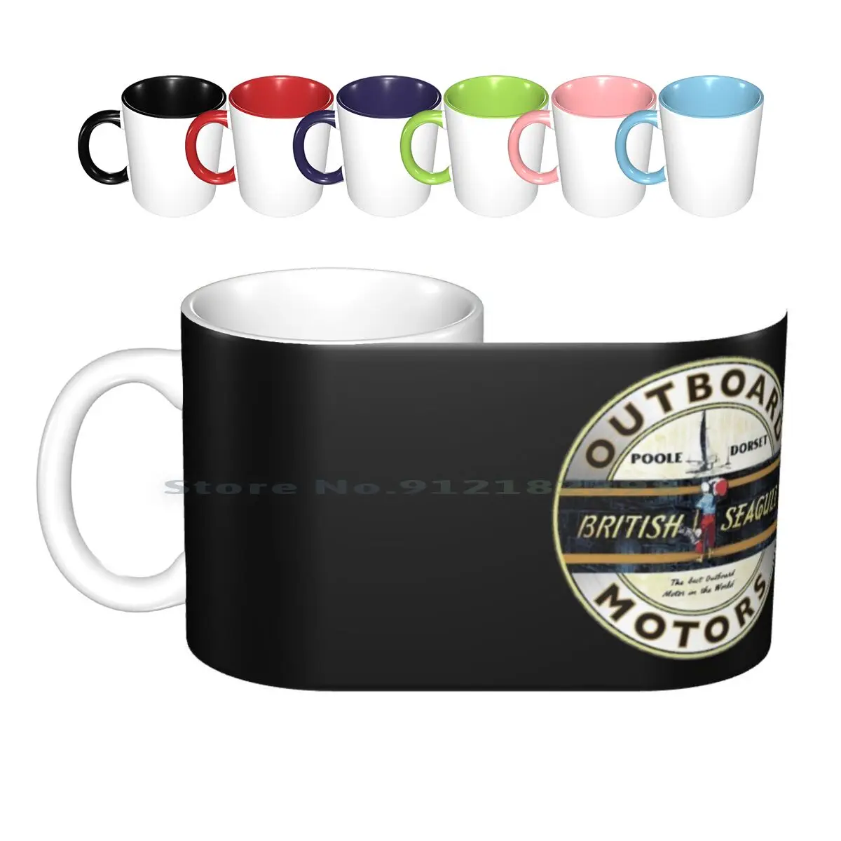 British Seagull Outboard Motors Uk Ceramic Mugs Coffee Cups Milk Tea Mug British Seagull Outboard Motors Uk Johnson Evinrude