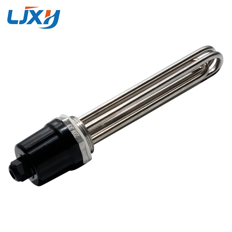 LJXH DN32 1 1/4inch  BSP Thread Electrical Heating Pipe Water Heater Immersion Element 3KW/4.5KW/6KW/9KW/12KW 220V/380V