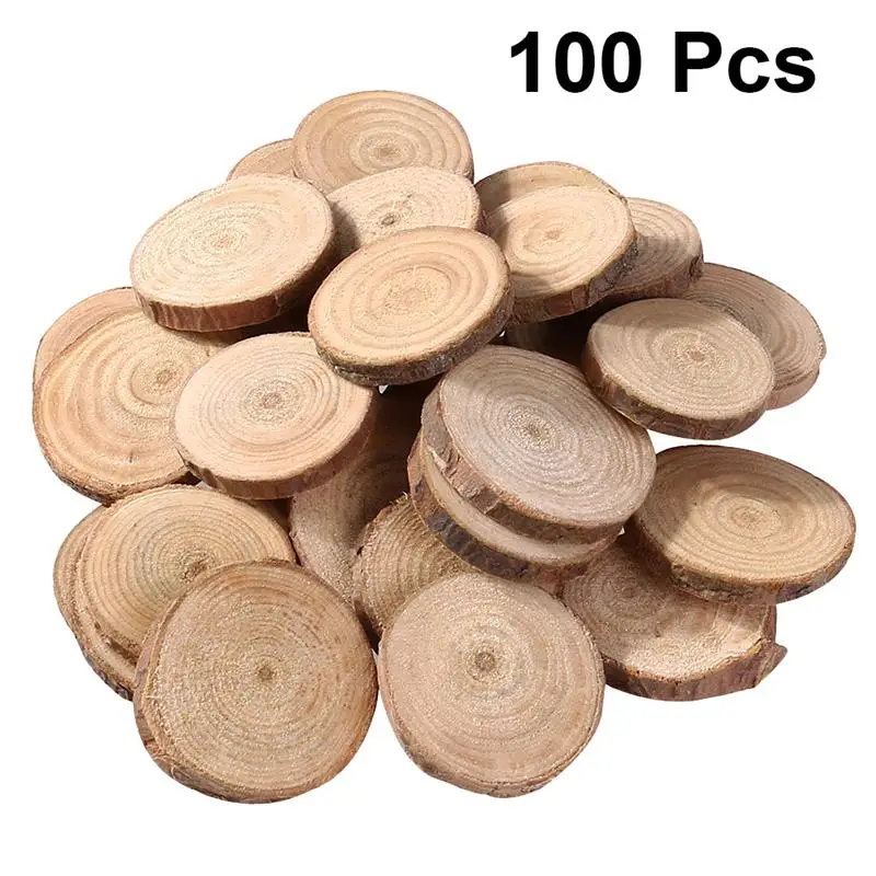 Tree Bark Log Discs Tree Tree Wood Tree Slices Shapes Unfinished Rounds Wooden Log Slice Trunk Circle Craft Slabs Round Pieces