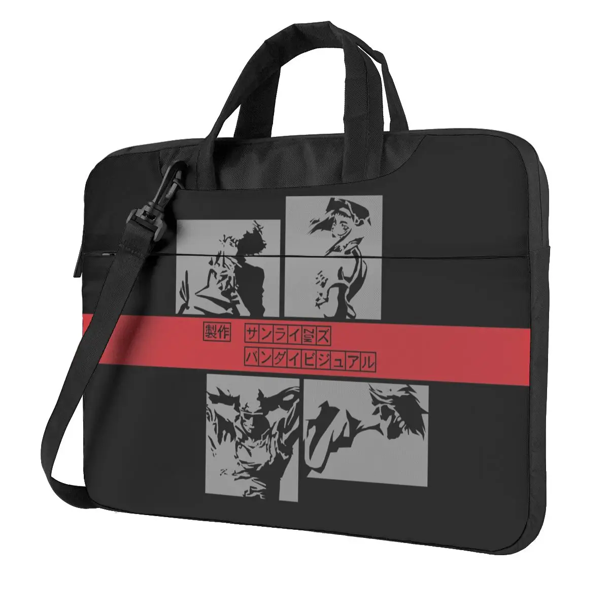 Anime - Cowboy Bebop Laptop Bag Case Protective Vintage Computer Bag Bicycle Crossbody Laptop Pouch