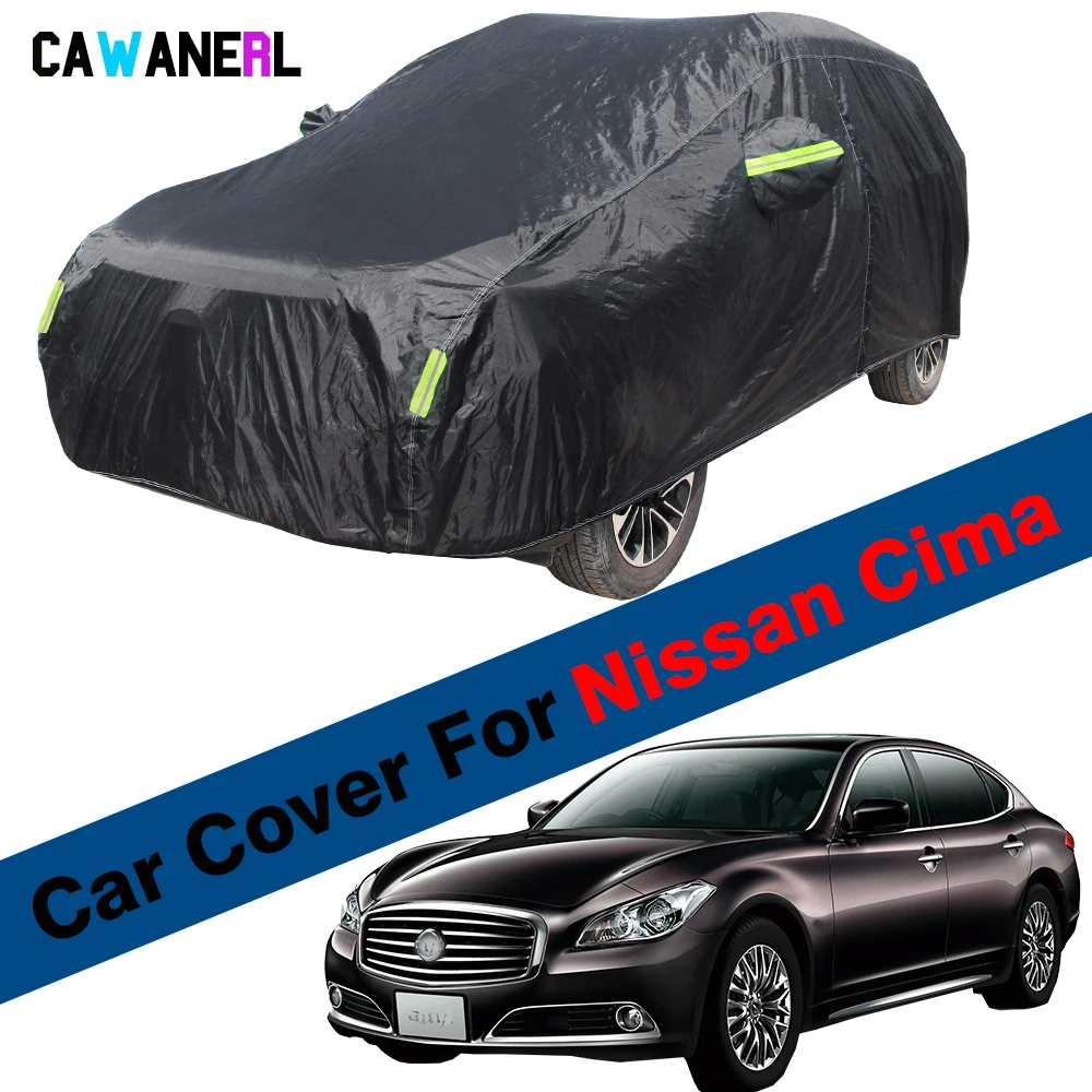 

Full Car Cover For Nissan Cima Auto Outdoor Anti-UV Sun Shade Snow Rain Ice Prevent Waterproof Cover