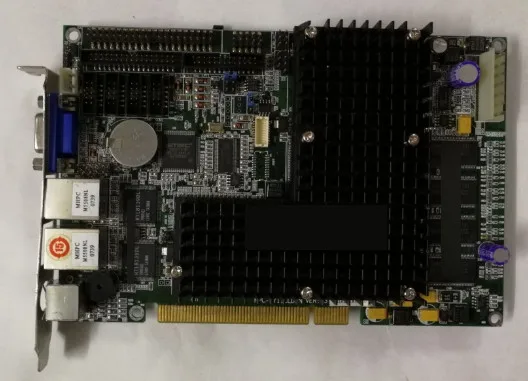 HPC-1711CLD2N Ver.A3 Original IPC Board PCI Slot Industrial motherboard Half-Size CPU Card PICMG1.0 Mainboard with CPU RAM