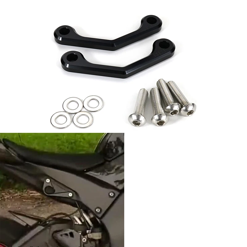 

Fit For SUZUKI SV650 2003 2004 2005 2006 2007 2008 2009 Motorcycle Rear Subframe Racing Hooks Tie Down Holder CNC Aluminum