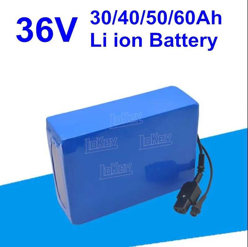 36V 30000mAh Battery e bike Battery Pack 18650 Li-Ion Battery 1000W High Power and Capacity 42V Motorcycle Scooter with Charger