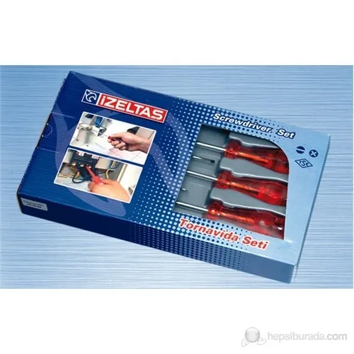 

İzeltaş Screwdriver Set Kraft Series 7 Piece