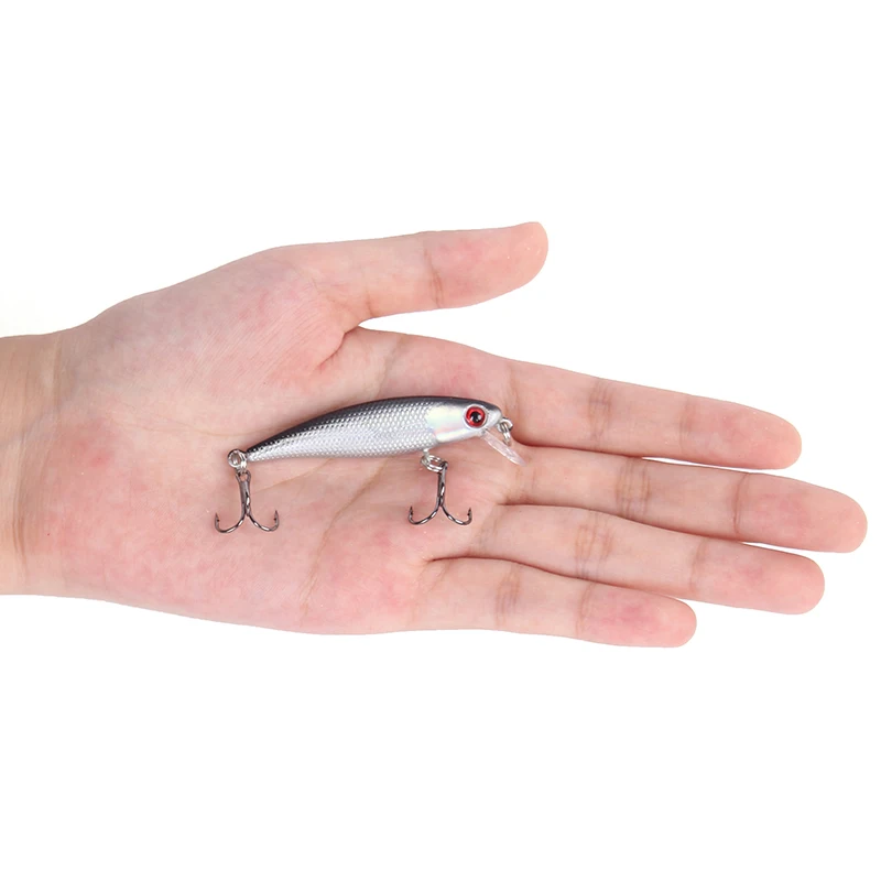 1PC Jerkbaits Minnow Fishing Lures Sinking 4.3g 65mm High Quality Plastic Hard Baits Wobblers Pesca Crank Bait Fishing Tackle