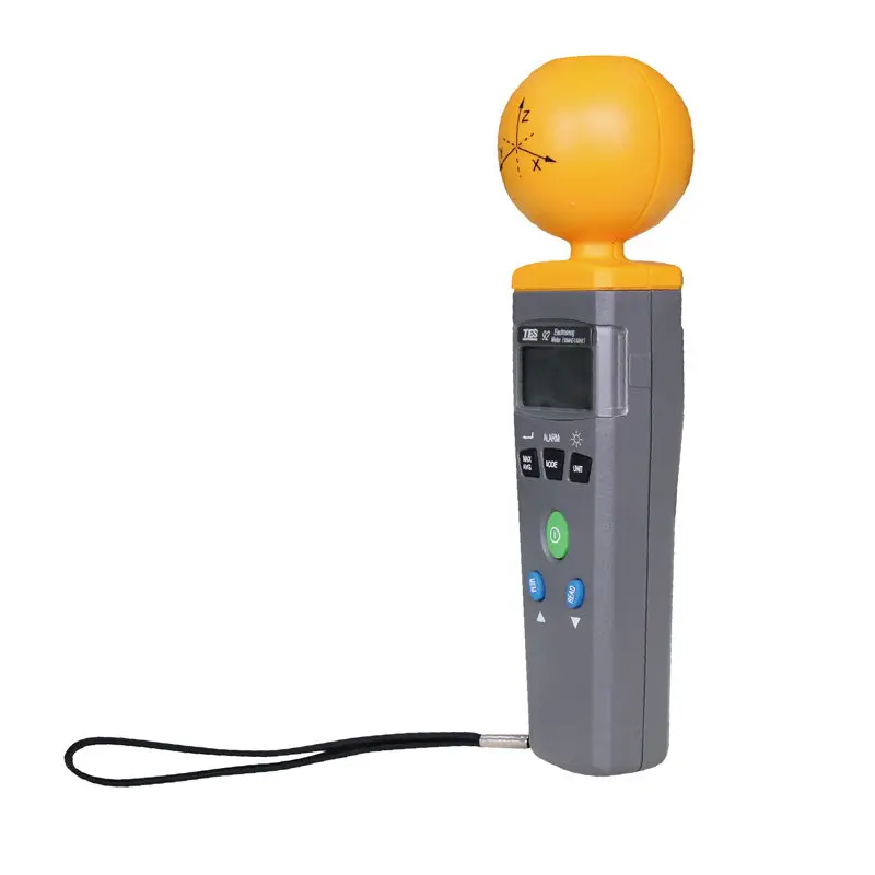 TES-92 EMF Meter Triaxial Data Logger The electromagnetic radiation detector