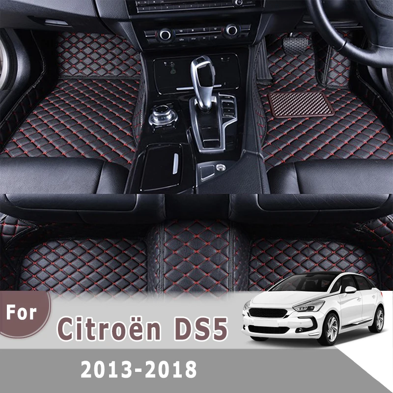 

RHD Carpets For Citroën Citroen Citro_n DS5 DS 5 2018 2017 2016 2015 2014 2013 Car Floor Mats Auto Interior Rugs