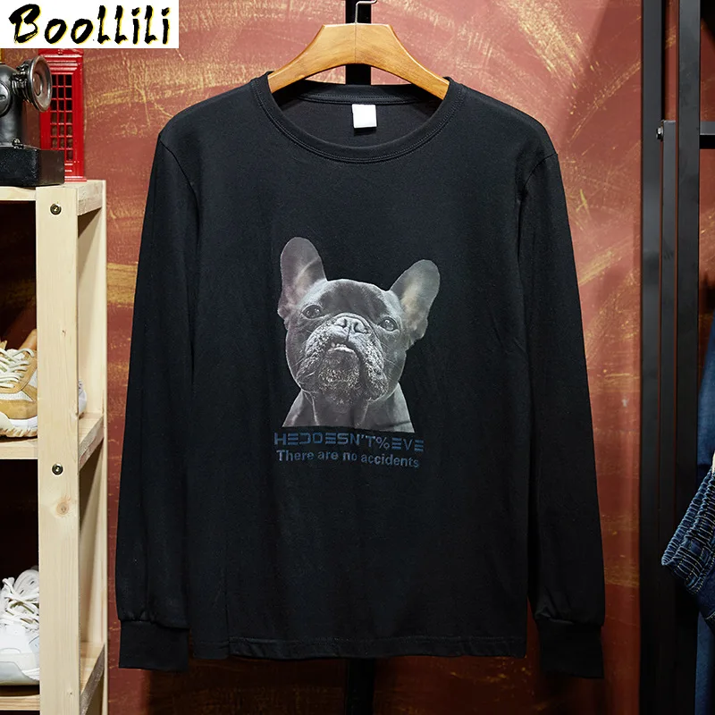 

2023 New Hot Spring Fashion Brand O-Neck Slim Fit Long Sleeve T Shirt Men Trend Casual Mens T-Shirt Korean T Shirts 7XL 9XL 10XL