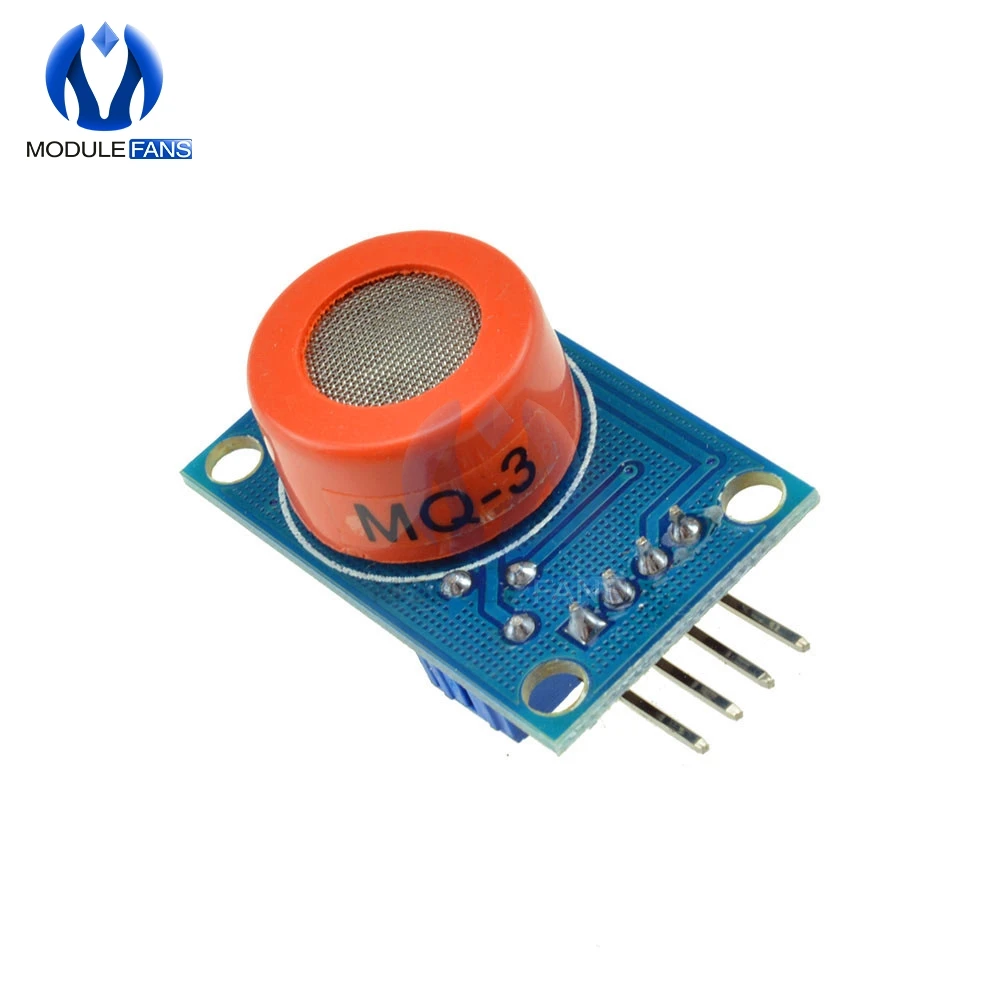 Alcohol Ethanol Decector Gas Sensor Module For Arduino MQ3 MQ-3 Breathalyser Gas Checker Breath Detector Board