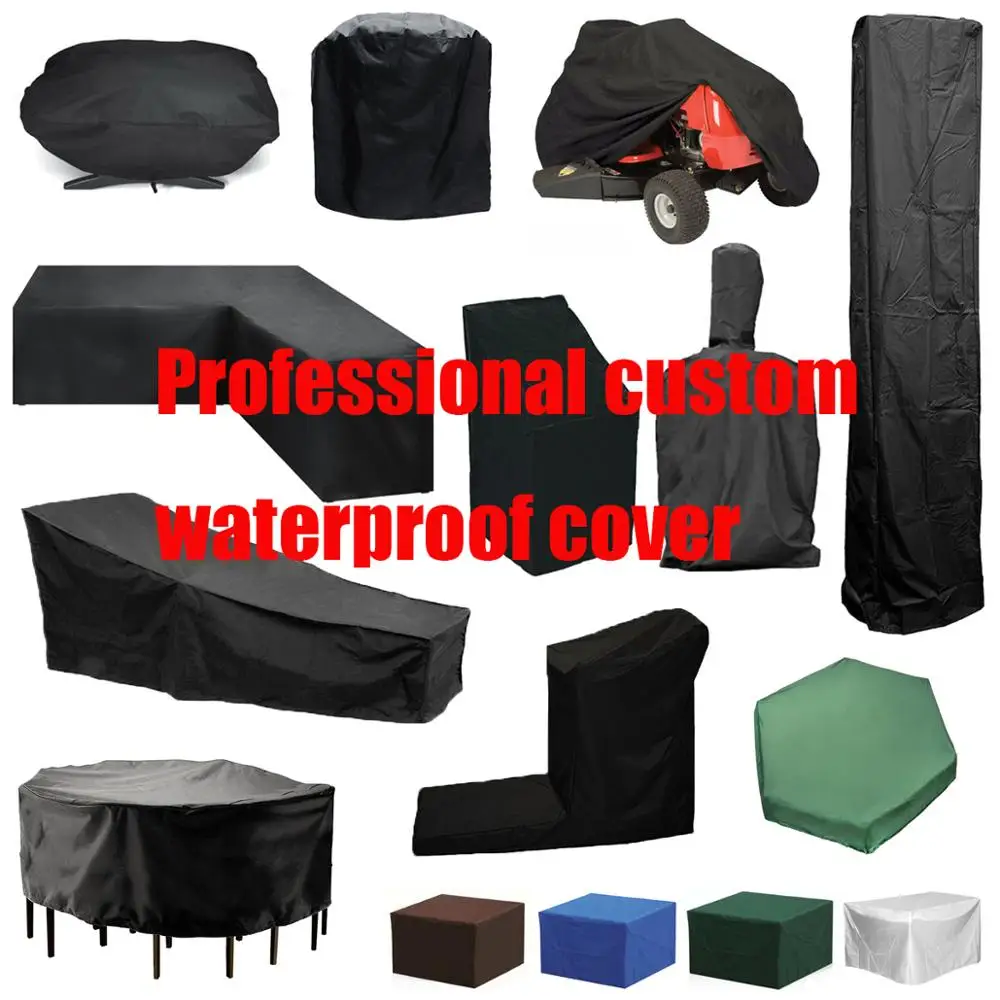 

Professional custom waterproof cover Round Square Waterproof Outdoor Patio Garden Furniture Covers Rain Snow Chair Sofa cover