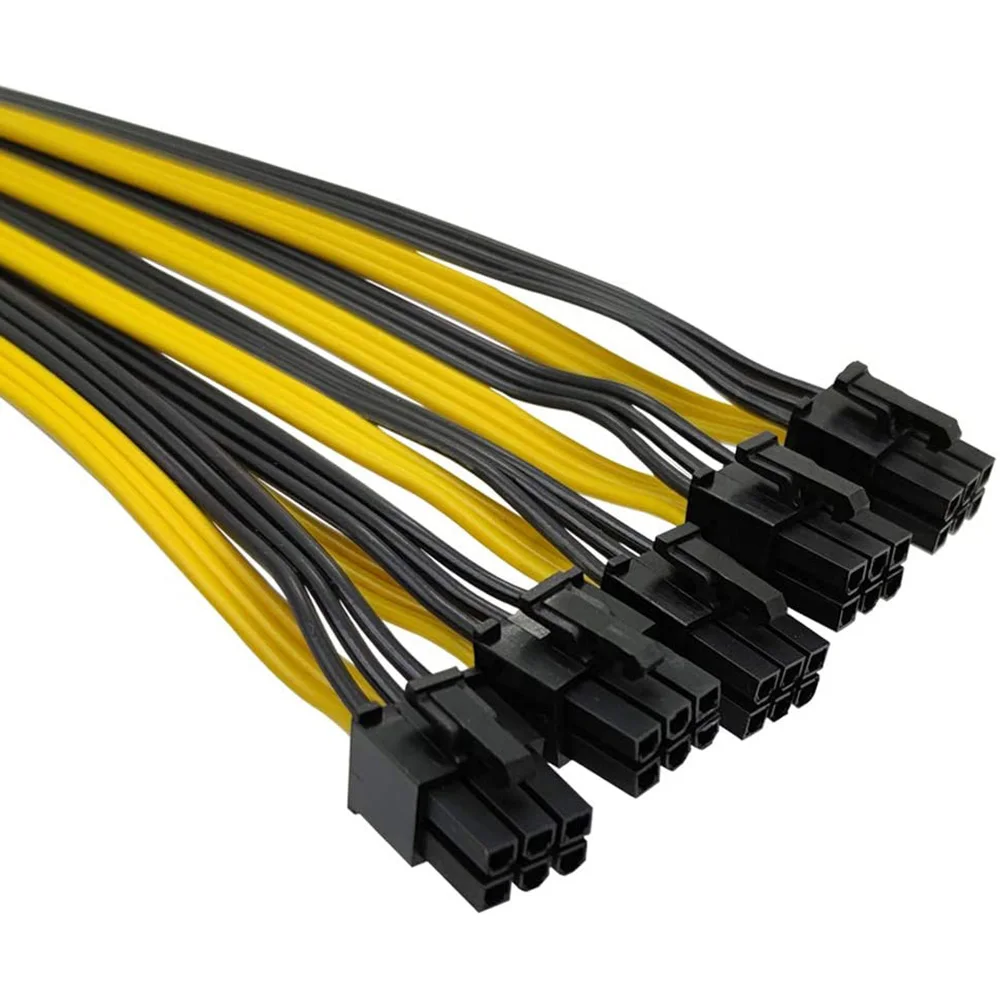 S7 S9 To 5X PCI-E Pcie 6Pin GPU Graphics Card Splitter Power Cable BTC Miner Bitcoin S11 T9+X10 L3+A3 A841 M3 P3 2/4/8pcs