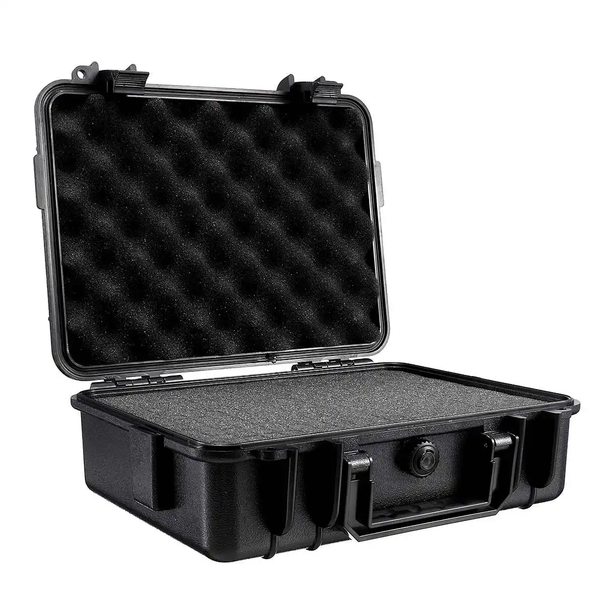 ABS Plastic Tool Box  Sealed Hard Carry Safety Equipment Toolbox Suitcase Impact Resistant Tool Case Shockproof with Foam