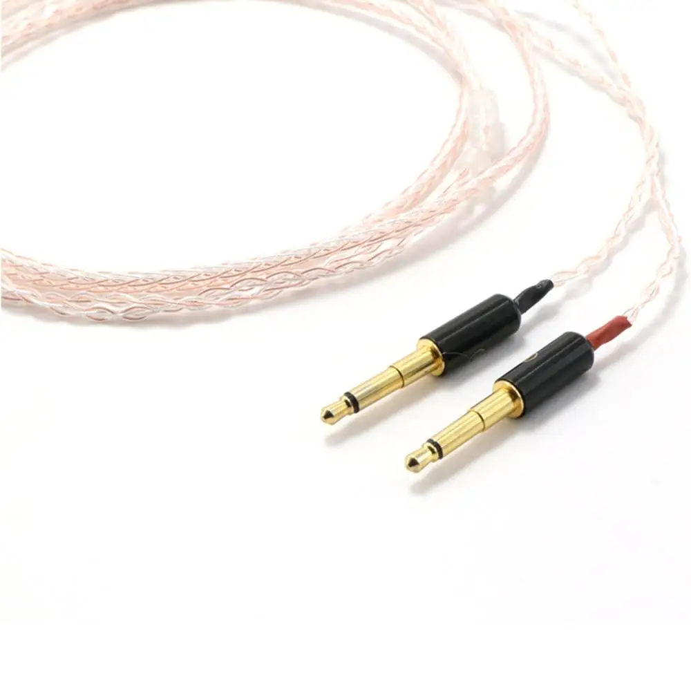 Thouliess 8cores Replacement Headphones Cable Audio Upgrade Cable For Meze 99 Classics/Focal Elear Headphones