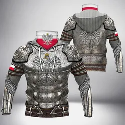 Knights templar armor 3d impresso hoodies harajuku moda moletom feminino masculino casual pulôver com capuz máscara quente transporte da gota 07