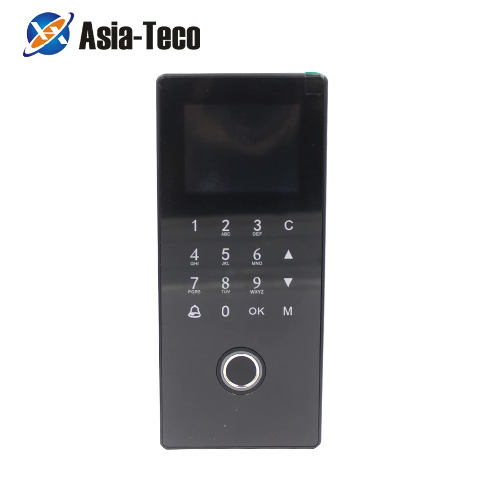 

Fingerprint Biometric Touch RFID Access Control System Kit Strike Door Locks USB Time Attendance