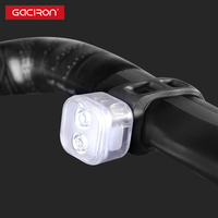 GACIRON bike led flashlight W07W bike accessories 175hrs Working usb led Rechargeable warning light IPX6 Waterproof bicycle lamp