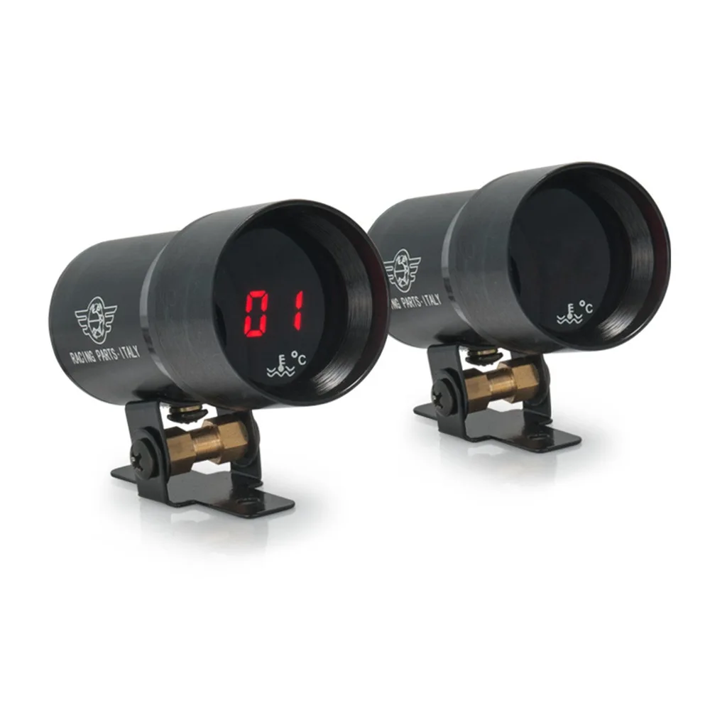 37mm-Compact Micro Digital Smoked Lens Water Temperature Gauge Black For BMW E39 5-Series(OEM:EP-DGT8102) EP37BKWAT