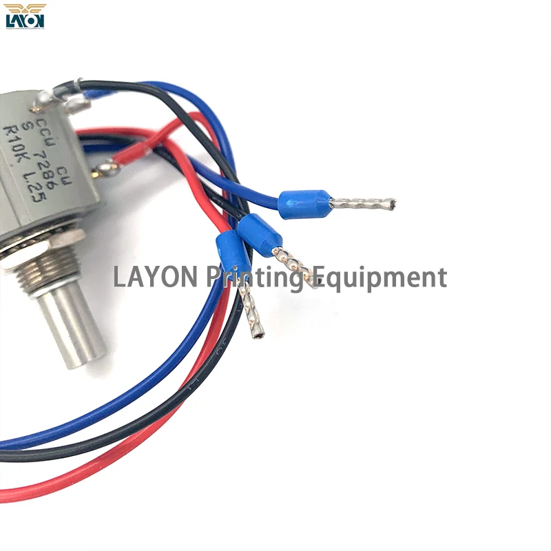 LAYON-Heidelberg Potentiometer, maquinaria de impressão deslocada, peças sobresselentes, SM102, CD102, SM74, PM74, fábrica original, gravado, 76.2 5172, 1Pc