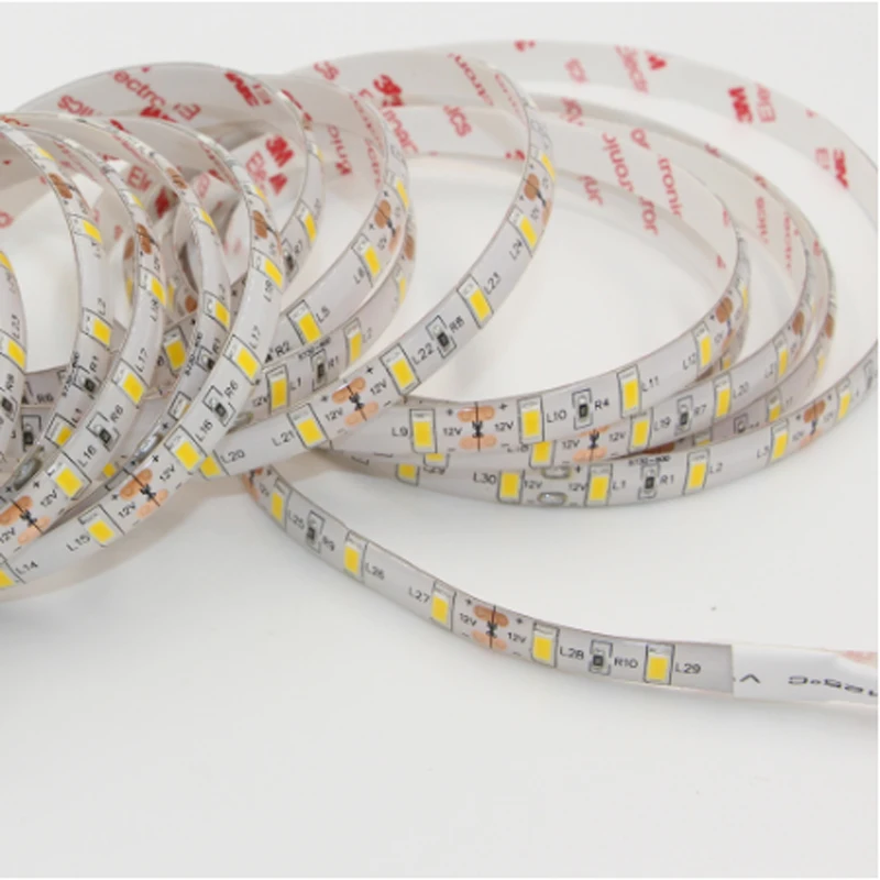 Super Bright SMD 5630 LED strip light DC 12V Waterproof non/ip65 60leds/m bright than 5630/5050/3528 Fita Diode tape lamp White