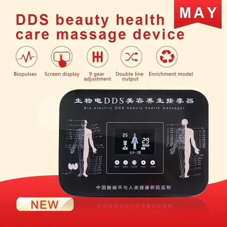 new Smart acid-base flat DDS Bio Electrotherapy massage machine