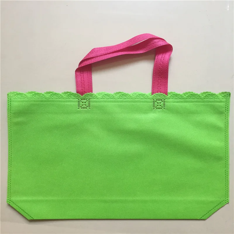 Bolsa de compras portátil con impresión de logotipo personalizado, bolso de mano de tela no tejida de 80g, para promoción y publicidad, 20 Uds.