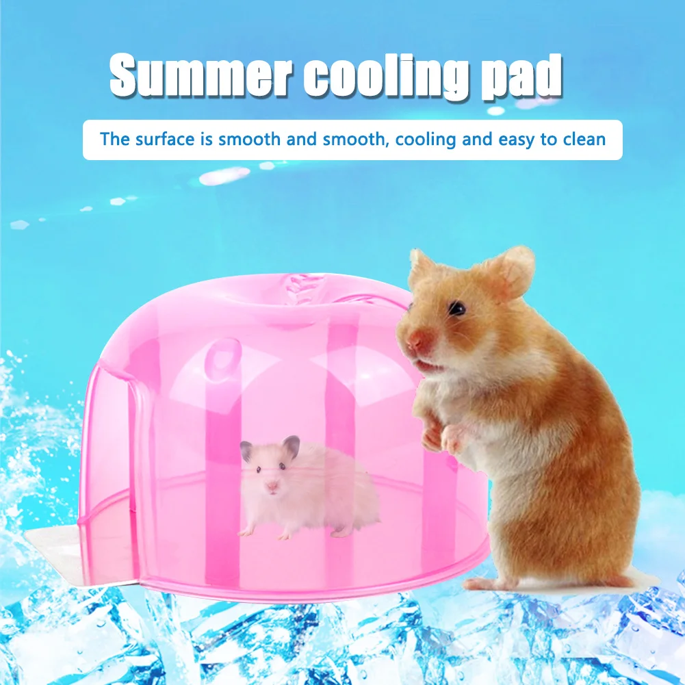 Hamster Supplies Summer Cooling Pad House Pet Cooling Pad Igloo Summer Cooling House With Hamster Nest Cooling Pad