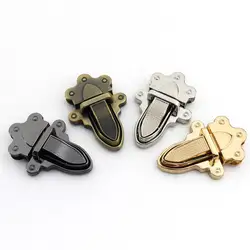 1pcs Metal Clasp Tongue Lock Push Locks Closure Parts for DIY Handbag Shoulder Bag Purse Hardware Accessories